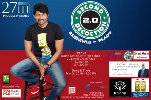 Second Decoction 2.0 Stand up Comedy Karthik Kumar live Atlanta