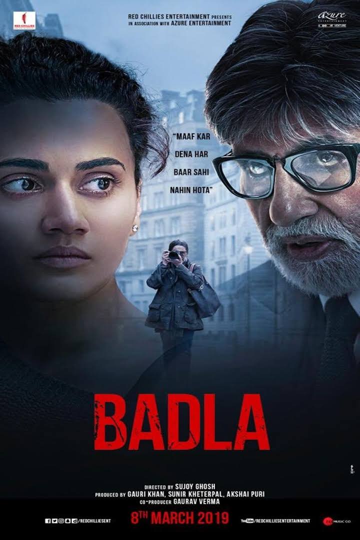 Badla Bollywood movie 2019